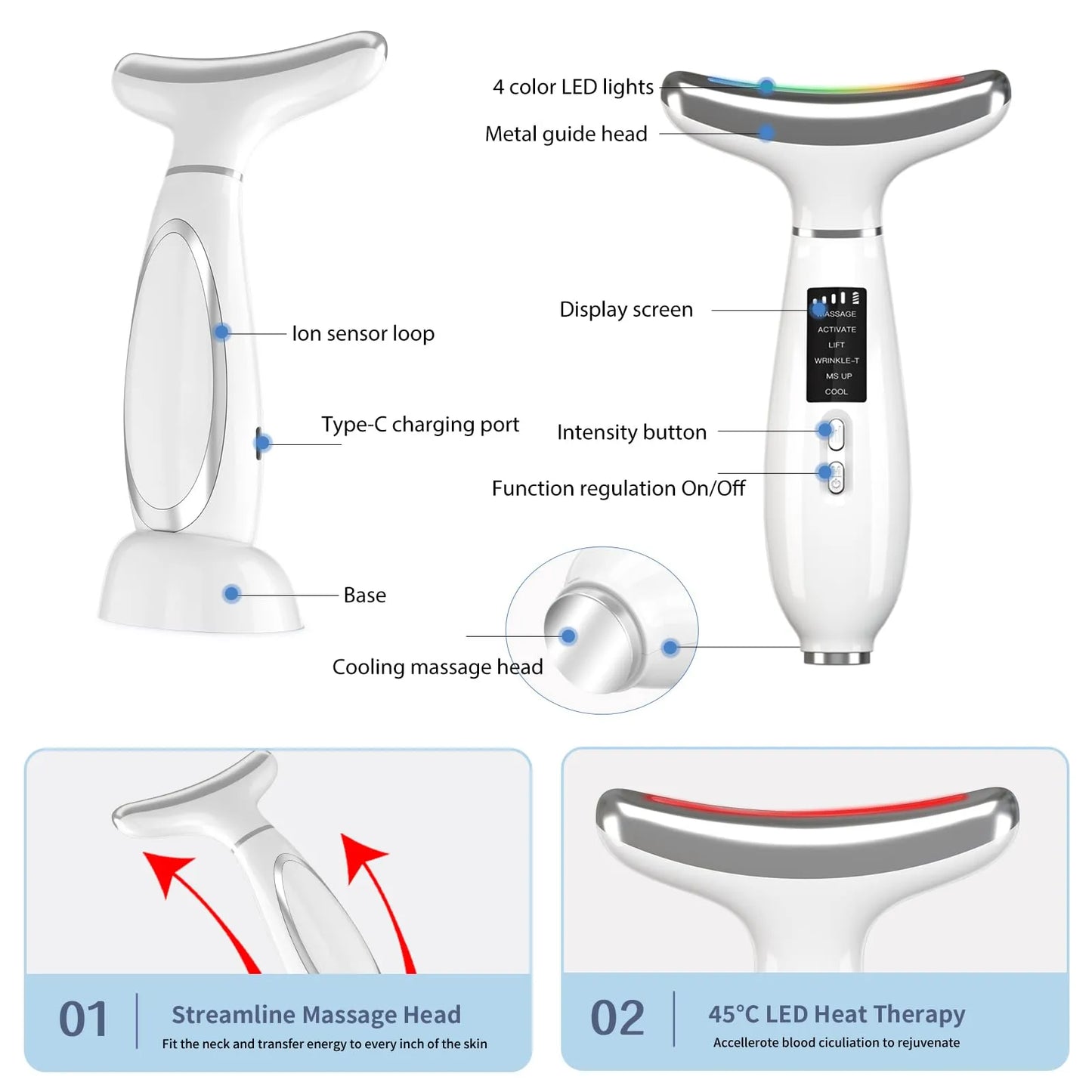 LumaLift® Face & Neck Beauty Device  – Anti-Aging & Skin Tightening